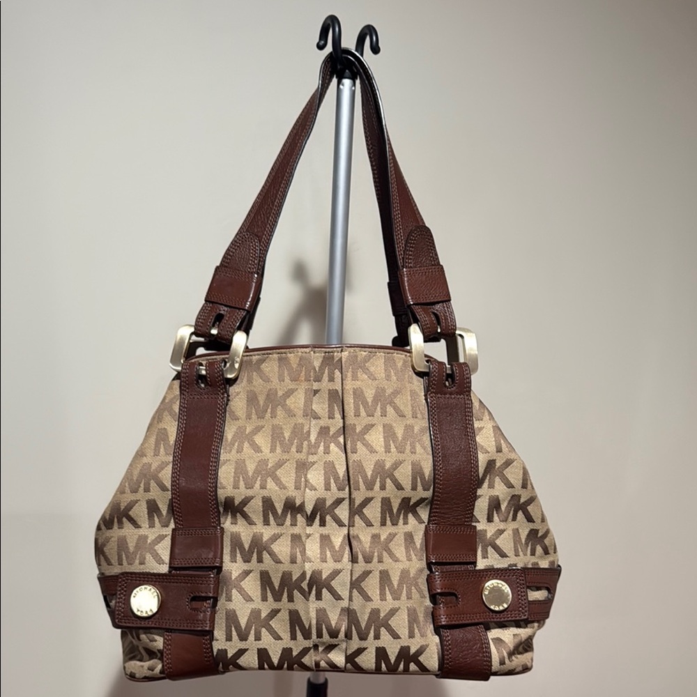 Michael Kors Brown Monogram Men's Bag